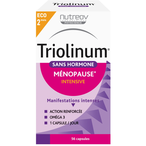 Comparateur de prix : Nutreov Physcience Triolinum Sans Hormone Intensive 56 capsules