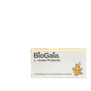 BioGaia L.Reuteri ProTectis Probiotique Arôme Citron 30 Comprimés à CroquerVendu parparasanteonline