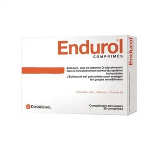Comparateur de prix : Dissolvurol Endurol 30 Comprimés