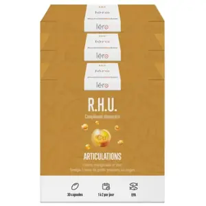LÉRO RHU Raideur Articulaire, 90 capsules - Lot de 3Vendu parparasanteonline