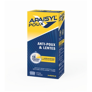 Apaisyl® Poux traitement anti poux et lentes pas cher