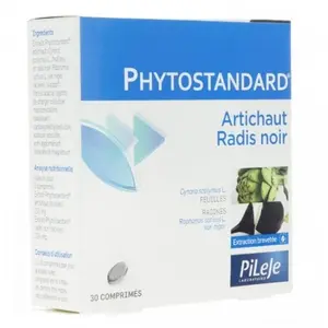 Comparateur de prix : Pileje PhytoPrevent Phytostandard Artichaut et Radis Noir 30 Comprimés