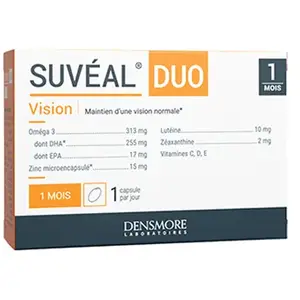 Comparateur de prix : Densmore Suvéal Duo Vision Maintien d'une Vision Normale Cure 1 mois