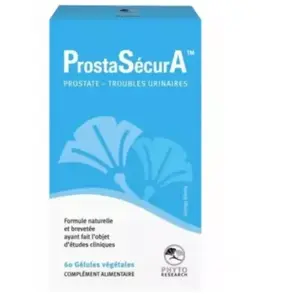Comparateur de prix : Phyto Research Prostasécura 60 gélules végétales
