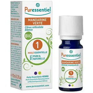 Comparateur de prix : Non communiqué PURESSENTIEL HUILE ESSENTIEllE Mandarine BIO (10 ml)