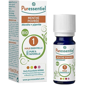 PURESSENTIEL HUILE ESSENTIEllE Menthe Poivrée BIO (10 ml) pas cher