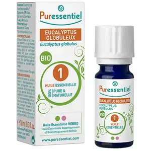 Comparateur de prix : Puressentiel Huile Essentielle Eucalyptus Globuleleux Bio   10 ml