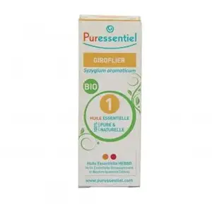 Comparateur de prix : PURESSENTIEL HUILE ESSENTIEllE Giroflier BIO (5 ml)