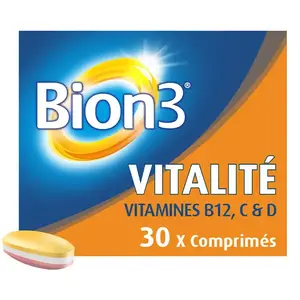 Comparateur de prix : PROCTER & GAMBLE Bion 3 vitalité 30 comprimés