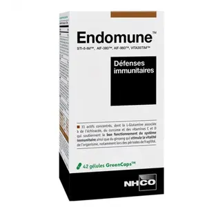 Comparateur de prix : Nhco endomune défenses immunitaires 42 gélules