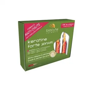 Comparateur de prix : Biocyte Keratine Forte Serum 5 ampoules