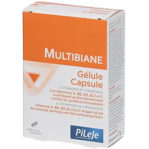 Comparateur de prix : Pileje multibiane multivitamines 30 gélules