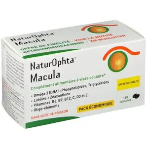 Horus Pharma NaturOphta Macula 180 capsules
