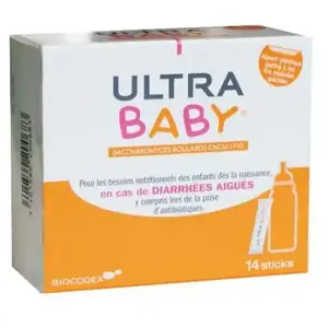 Comparateur de prix : Biocodex ultra baby boite de 14 sticks