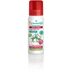 Comparateur de prix : Puressentiel Puressentiel Anti-Pique - Spray Répulsif Bébé - 60 Ml