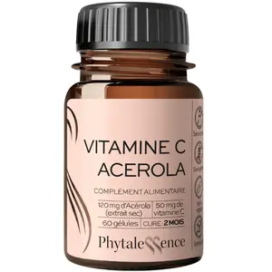 Phytalessence Vitamine C Acérola 60 gélules pas cher