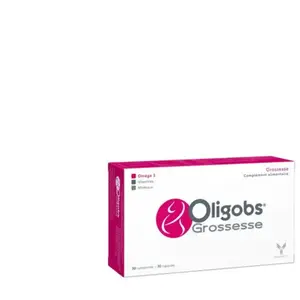 Comparateur de prix : Bioes Bioes Oligobs Grossesse - Nouvelle Formule - 90 Comprimés + 90 Capsules