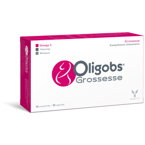 Comparateur de prix : Bioes Oligobs Grossesse - Oméga 3 - Fer - Magnésium - 30 comprimés + 30 capsules