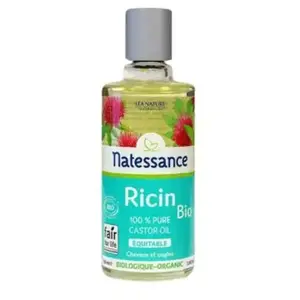 Natessance huile de ricin bio 100ml