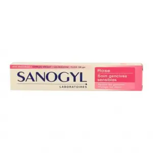 SANOGYL Dentifrice rose soin gencives sensibles tube de 75mlVendu parpharmacie-prado-mermoz