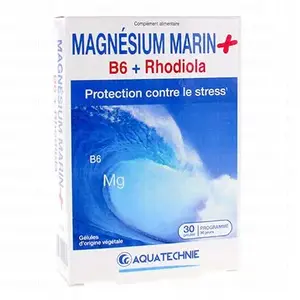 Comparateur de prix : Biotechnie Magnesium - Rhodiola B6 Stress - 30 Gelules Biotechnie