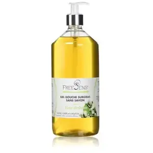 Comparateur de prix : Freesens Gel Douche Surgras aux Fleurs de Coton - 1 litre