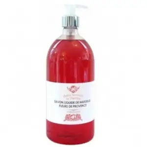 Freesens Savon liquide de Marseille Fleur de Provence - 1 litre pas cher