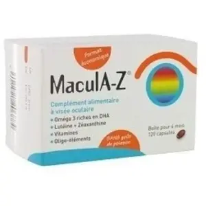 Comparateur de prix : Horus Pharma Macula-Z 120 capsules