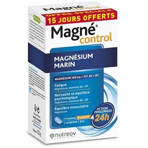 Comparateur de prix : Nutreov Physcience Magné Control Double Diffusion 60 comprimés + 15 Offerts