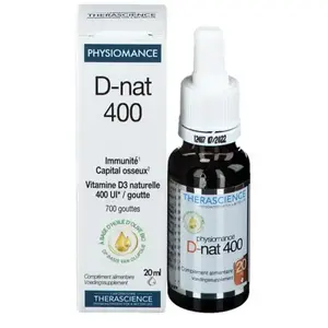 Therascience Physiomance D-Nat 400 - 20ml pas cher