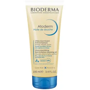 Bioderma Atoderm Huile Lavante Hydratante Peaux Sèches à Atopiques 100ml pas cher