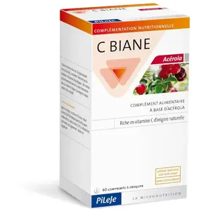 Pileje c biane acérola 60 comprimés