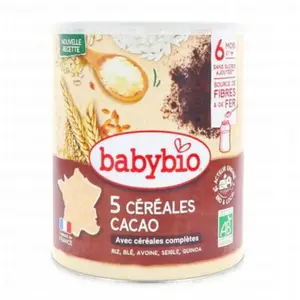 BabyBio Céréales de Cacao 220g pas cher