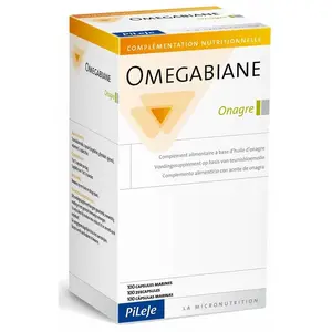 Comparateur de prix : Pileje Omegabiane Onagre 100 capsules