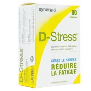 Comparateur de prix : Synergia D-Stress 80 comprimés