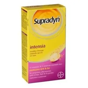 Comparateur de prix : Supradyn Intensia 30 Comprimés Effervescents
