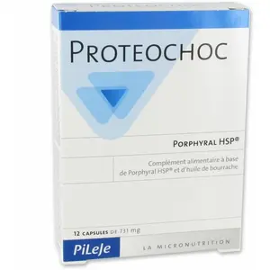 Comparateur de prix : PILEJE Proteochoc boîte 12 capsules