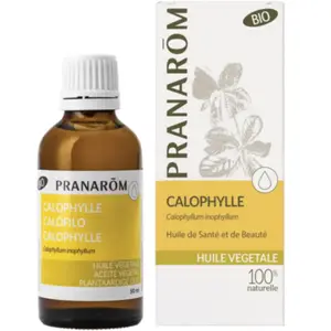 PRANAROM Huile végétale - Huile de Calophylle 50ml bio pas cher