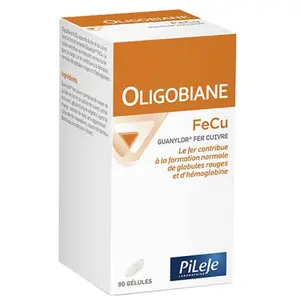 Comparateur de prix : PILEJE Oligobiane FeCu pot 90 gélules