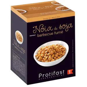 Comparateur de prix : Protifast Noix de Soja Fumés 7 sachets