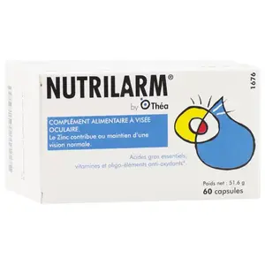 Comparateur de prix : Théa Nutrilarm 60 capsules