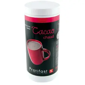 Comparateur de prix : Protifast Boisson Hyperprotéinée Cacao Chaud Pot 500g