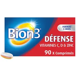 Comparateur de prix : MERCK Bion 3 défense 90 comprimés