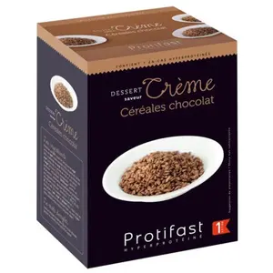 Protifast Dessert Hyperprotéiné Crème Céréale Chocolat 7 sachetsVendu paramazon