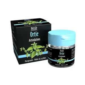 Comparateur de prix : SID NUTRITION Phytoclassics Ortie boîte de 30 gélules