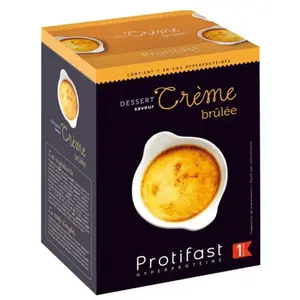 Protifast Dessert Hyperprotéiné Crème Brulée 7 Sachets