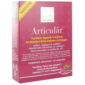 Comparateur de prix : New Nordic Articular 60 Comprimés