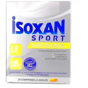 Comparateur de prix : Isoxan Sport Endurance 20 comprimés