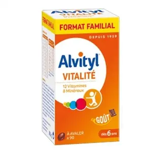Alvityl  Vitalité format familial 90 comprimés pas cher