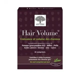Comparateur de prix : New Nordic Cheveux Hair Volume 90 comprimés